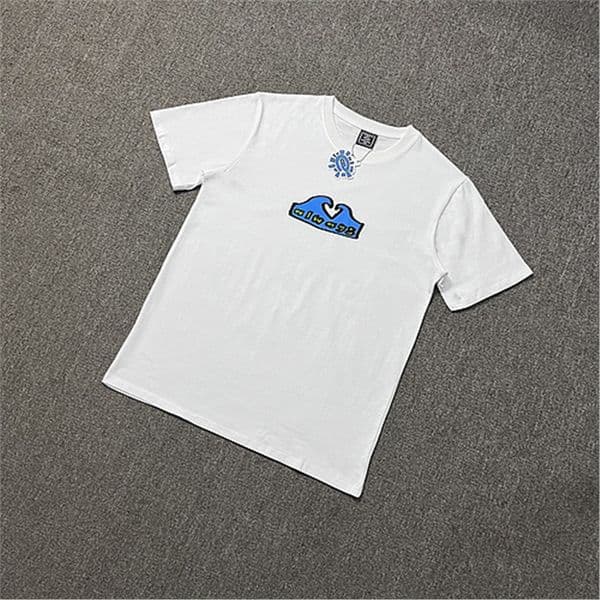 Sun Curly Print T-Shirt For Men Women Casual O-Neck Short Sleeve Cotton Tops Fashion Streetwear Summer Trendy Tee