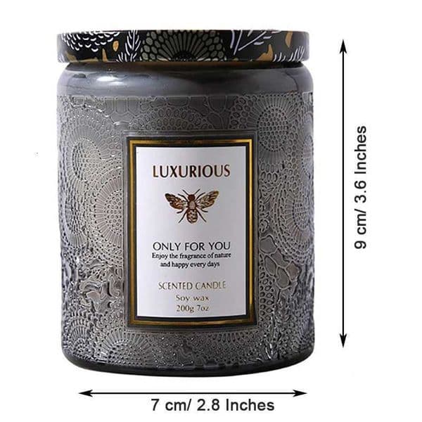 7 OZ Jar Scented Candle Natural Soy Candle Serenity Aromatic Candles Home Decorative Scented Candles Gift for Friends H260402 Z260527