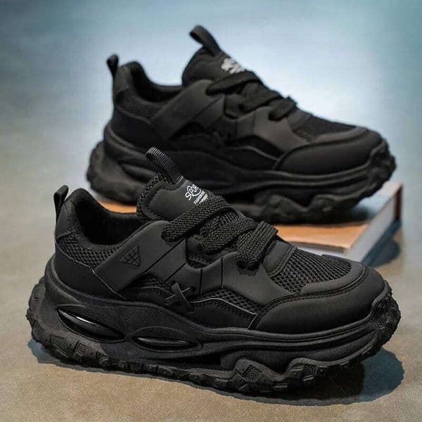 Fipatbu Men's Casual Sneakers Summer Autumn Fashion Outdoor Luxury Lace Up Round Toe Breathable Non Slip height Increasing Shoes 26Y0402