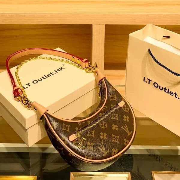 Designer Bags Luxury designer Loop bag Croissant bags shoulder hobo designer Purse M81098 Cosmetic half-moon baguette underarm Handbag crossbody Metal Chain