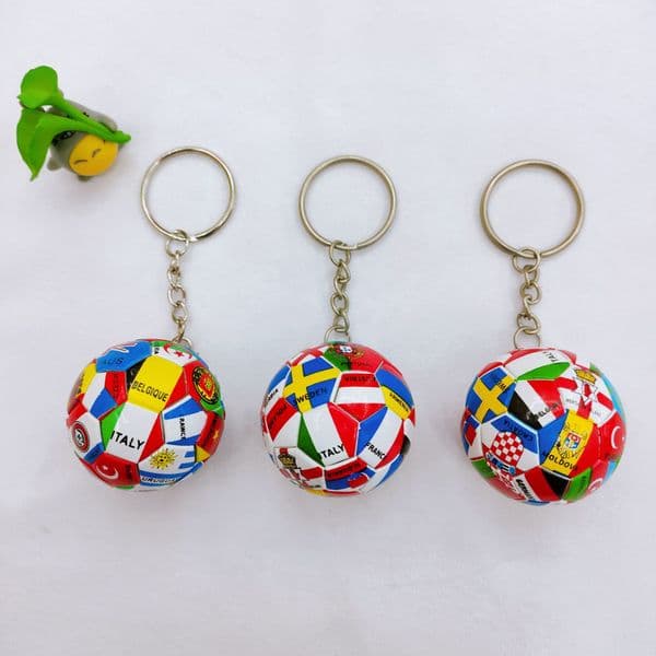 STOCK World Cup Football Fan Supplies, Small Gifts, 10,000 Flags, National Team Flags Keychains, Souvenirs Hanging Wholesale Free Shipping