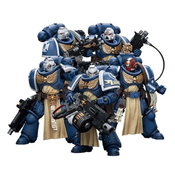 JOYTOY 40k 1/18 Action Figures Anime 121cm Ultramarines Sternguard Veteran Collection Model Toys X260403