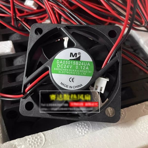 Free shipping, brand new 5015 24V 0.12A DA05015B24UA dual ball cooling fan