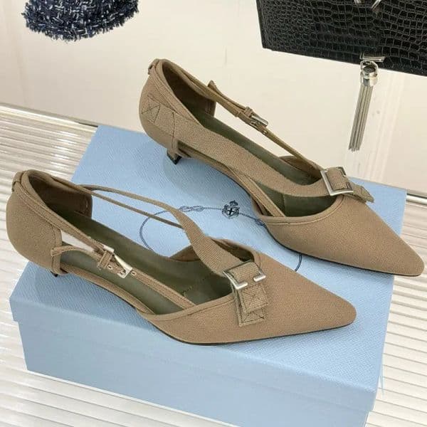 Canvas pumps summer sandals womens sandals canvas fabric soft comfortable leather foot
