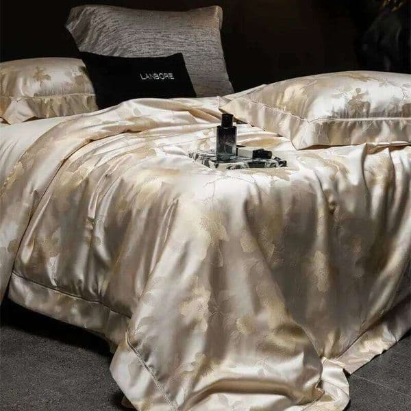 Designer Bed Comforters Sets Luxury 4PCS Home Bedding Set Jacquard Duvet Bed Sheeize Bed Sets Bedclothet Twin Single Queen King Ss 26H04012