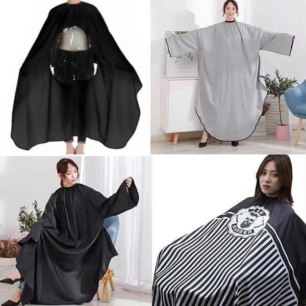 Salon Hair Cutting Cape Apron Gown Barber Cape Hairdressing Cape Apron Perm Dye Shawl Barber Haircut Capes