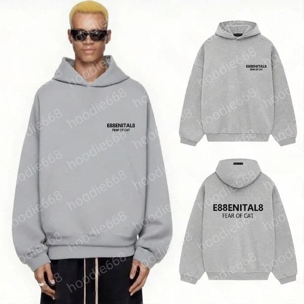 Designer hoodie men hoodie y2k hoodie mens designer hoodies zip up hoodie sweatshirts designer hoody oversized cotton tracksuit clothes sweatshirt fear of quality
