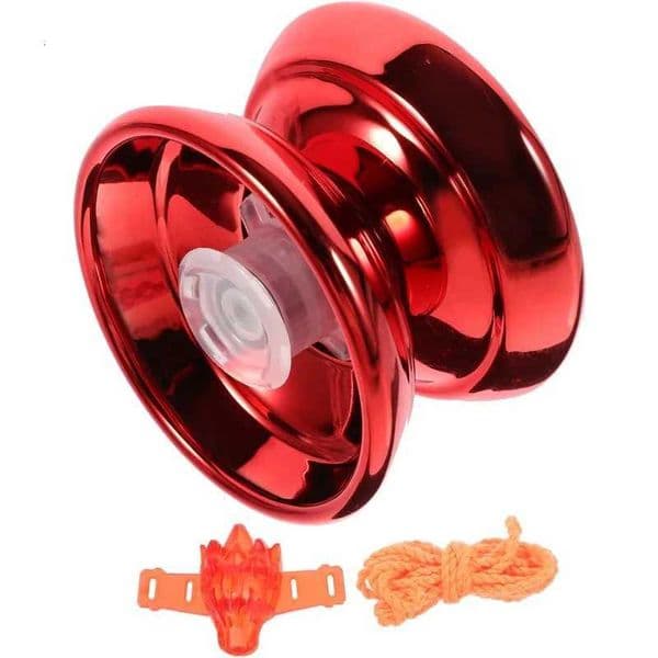 1 Set Professional Fingertip Plaything Yoyo Ball for Smooth Design for Beginners Present Ideas Lightweight Easy to Carry X260403