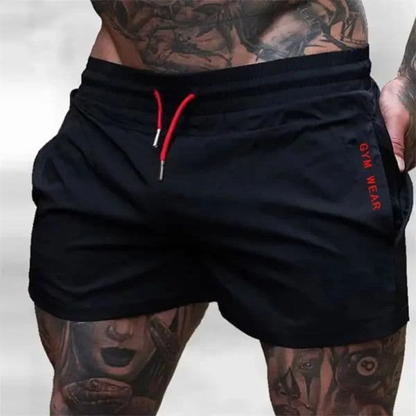 Sports Trendy Quickdrying Threepoint Pants Elastic Thin Running shorts Track And Field Training Fitness Beach Shorts 260403BJ