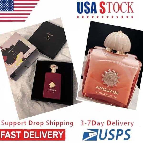 USA 3-7 days fast delivery Perfeum Amouage Guidance Perfume 100ml VANILLE ANTIQUE Cologne perfumes fragrances for women Long Lasting Smell AM Parfum Cologne
