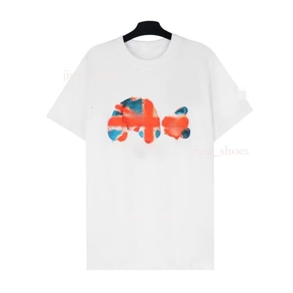 88 Palmes Shirts Mens Tshirt Hip Hop Street Trendy Letter Printed Short Sleeved Tops Couples Causal Cotton Y2k Summer Decapitated Teddy Bear Half Sleeves 1d da