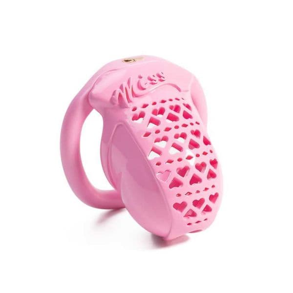 Miss Series Chastity Cage Sissy Penis Abstinence Restraint SM Training Cock with 4 Size Ring Urethral Device Sextoy for Man