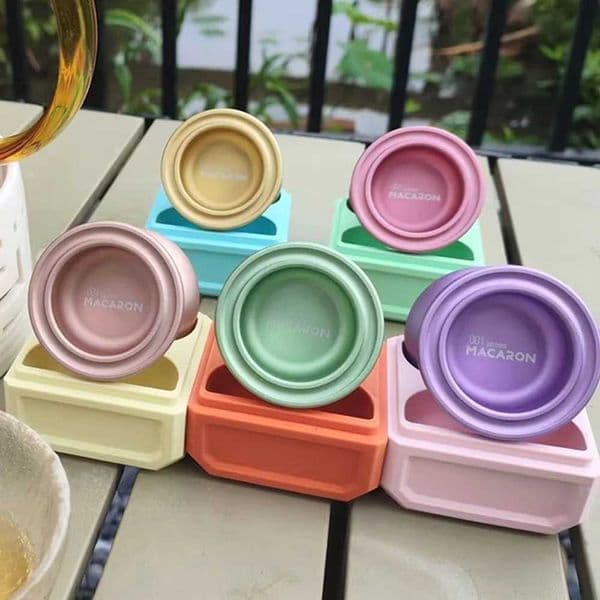 Professional Yoyo Unresponsive Small size Yoyos Rainbow Aluminum Alloy Metal Yoyo 10 Ball KK Bearing with String color box X260403