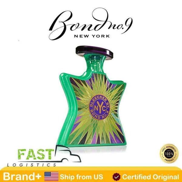 Bond No. 9 New York Bleeker Street Unisex Eau De Parfum Cologne Persistence Arabian Women's Perfume 100ML Long Lasting Fragrance 26L0403