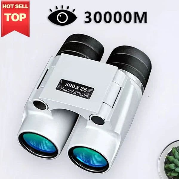 30000M High Power HD Low Light Level Telescope Powerful Binoculars Long Range Professional Mini Portable HD Waterproof Monocular 260331BJ