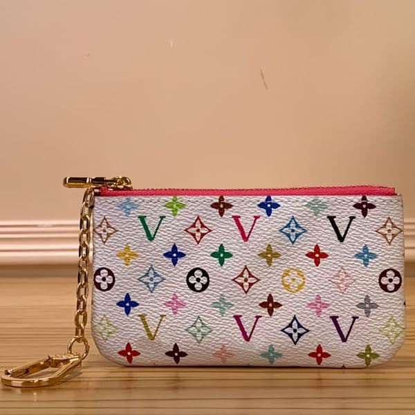 5A KEY POUCH Designers Mini Wallet Fashion Womens Mens Keychain Ring Cluth Credit Card Adorably Coin Purse Luxury w New wallet