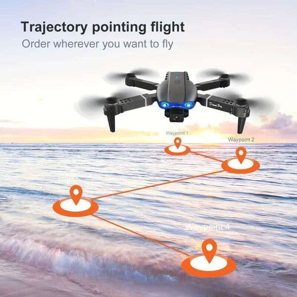 E99pro Drone Dual Camera Optical Flow HD 4K Aerial Photography Quadcopter Remote Control Aircraft Kuhangxin
