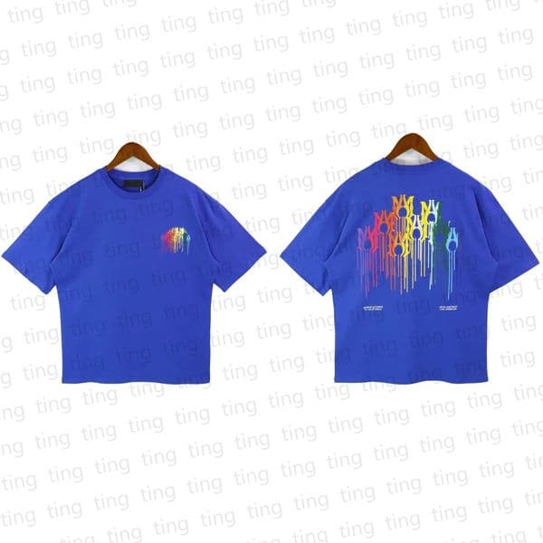 Trendy Letter Design Couple Matching Tees Summer Casual Short Sleeve Crew Neck T-Shirt For Men And Women