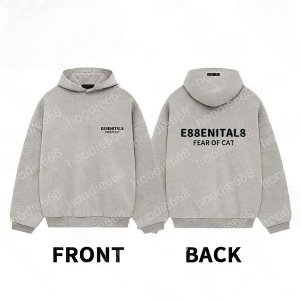 Hoodie men hoodies tracksuit designer men clothes set sweatshirt fear of quality pullover o-neck letter sleeve casual sport black designer hoodies for women hoodys