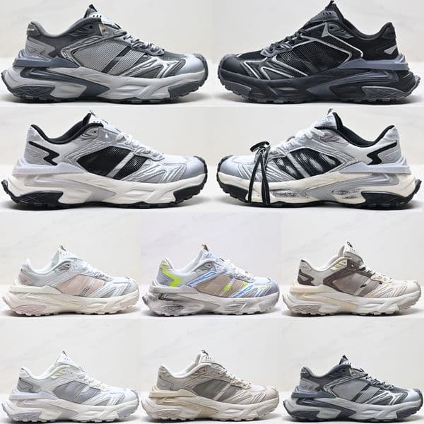XLG STORM EDGE designer retro running shoes men women Classic Leisure fashion sneakers Mesh splicing leather Non-slip Rubber thick bottom sports shoes size 36-45