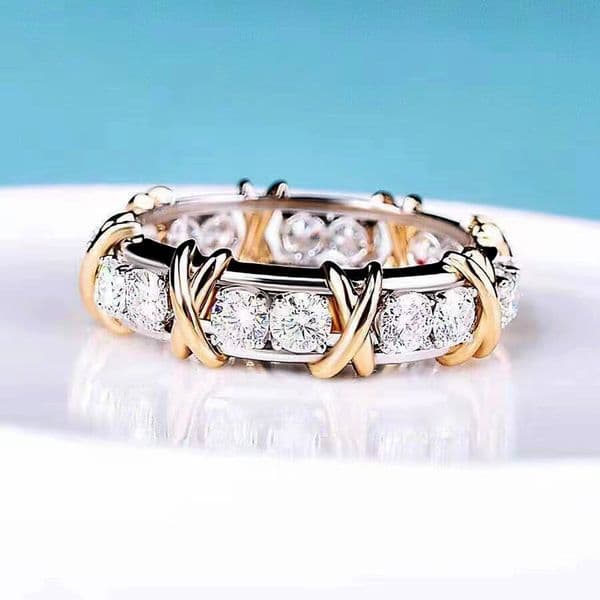 Ring designer ring luxury rings diamond engagement ring jewelry rings for women diamonds fashion casual gift jewelry gift Versatile rings size 6-12 very good