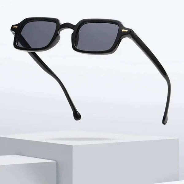 Simple Square Sunglasses Men and Women Retro Summer Sunshade Beach Fashion Glasses 26Y0403