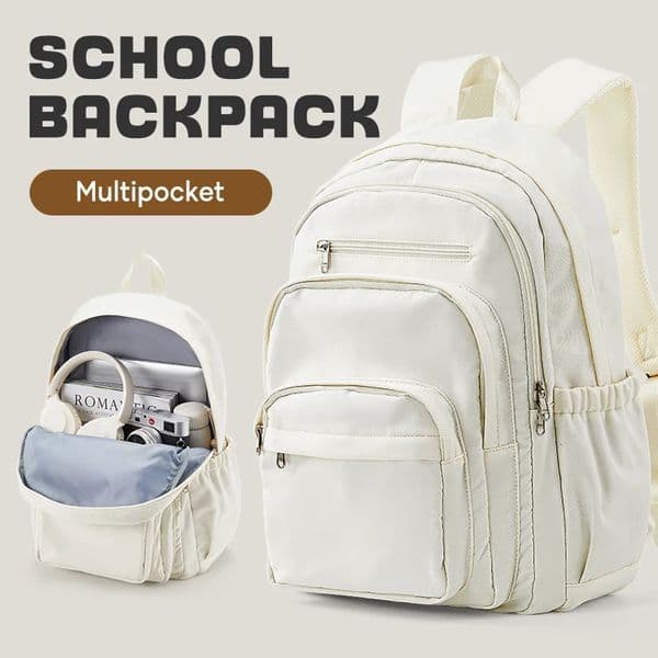 Backpack for Girls Teenager Travel School Backpacks Boys Children Rucksack Casual Bags Cute Multipocket Book Bag 260507