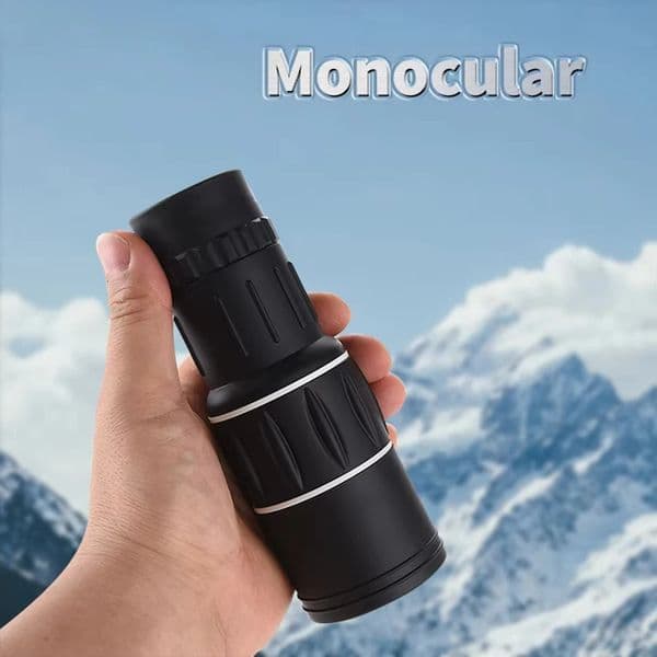 16x52 Monoculars HD Telescope Ipx4 Waterproof Long Distance Field of View Image Stabilization For Wildlife Observation Hiking 260331BJ