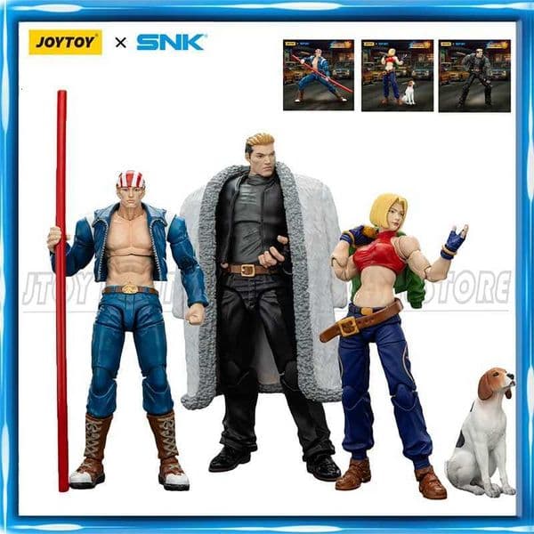 Pre OrderJOYTOY SNK 1/18 Action Figure KOF 98UM 97 Special Team Ryuji Yamazaki Billy Kane Blue Mary figures Toys Model X260403