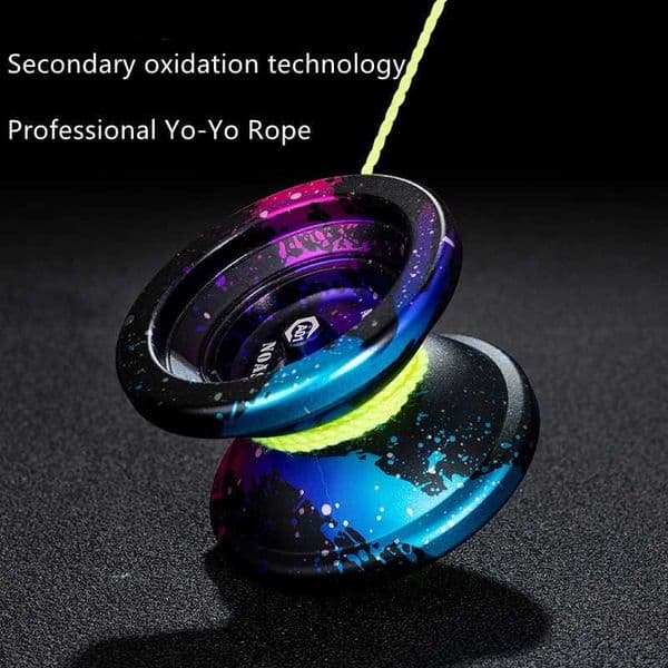 New Professional Butterfly Yoyo Metal Alloy Aluminum with KK Bearing High-Speed Classic Yo-Yo Toy for All Ages X260403