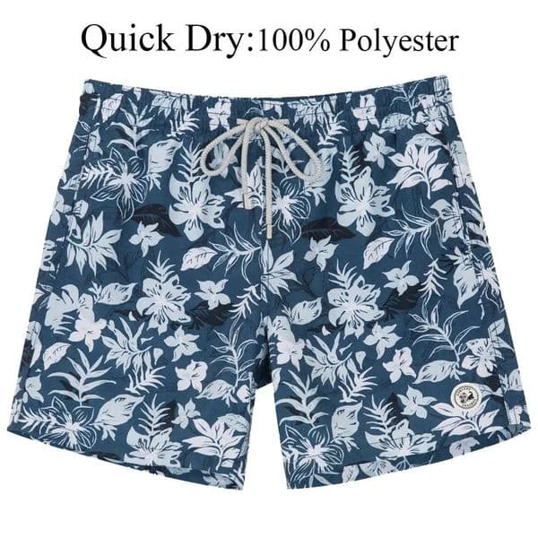SURFCUZ Mens Swimming Shorts Quick Dry Summer Beach Board with Pocket Swimwear Beachwear Swimsuits Swim Trunks 260403BJ