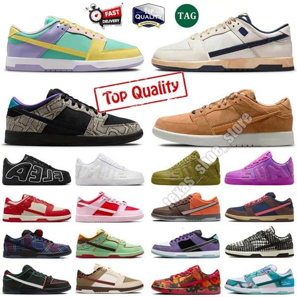 Designer Low Casual Shoes 94 NOTE Manchester Dashawn Easter Nardwuar Stranger Things White Black Baroque Brown Adobe Muni Fast Pass Men Women trainers Sneakers