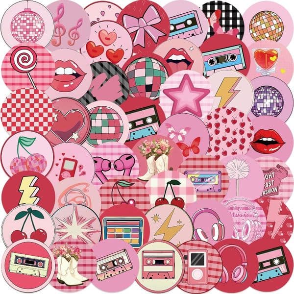 50 Instagram Highlights Cover Creative Graffiti Stickers Decoration DIY Handbook Luggage Notes Stickers