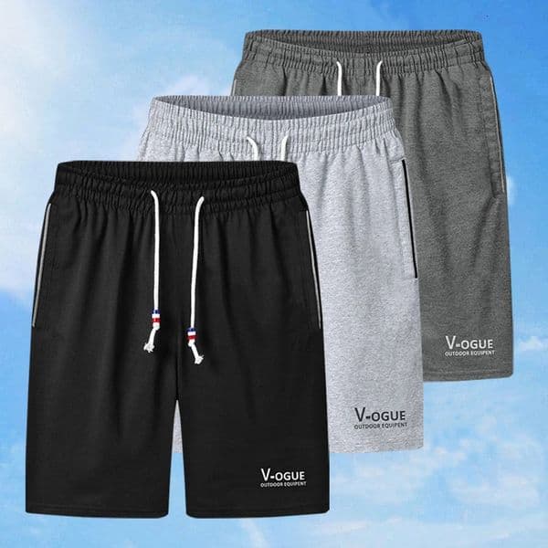 Back to School Summer Mens Fashion Thin Loose Breathable Shorts Casual Outdoor Sports Beach Pants Comfortable Five Pants 260323
