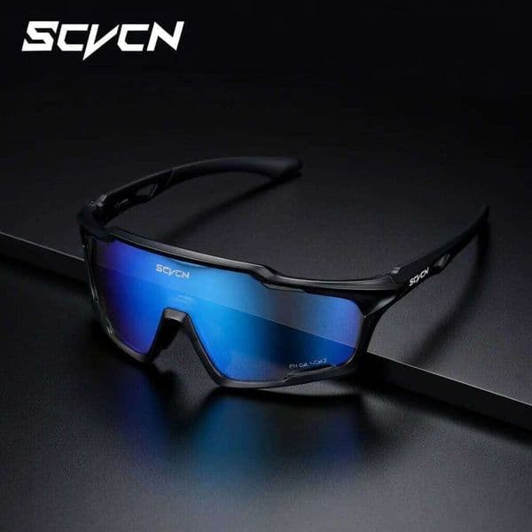 SCVCN New Photochromic Hiking Mountaineering Glasses UV400 Outdoor Climbing Sports Sunglasses for Men Women 2026