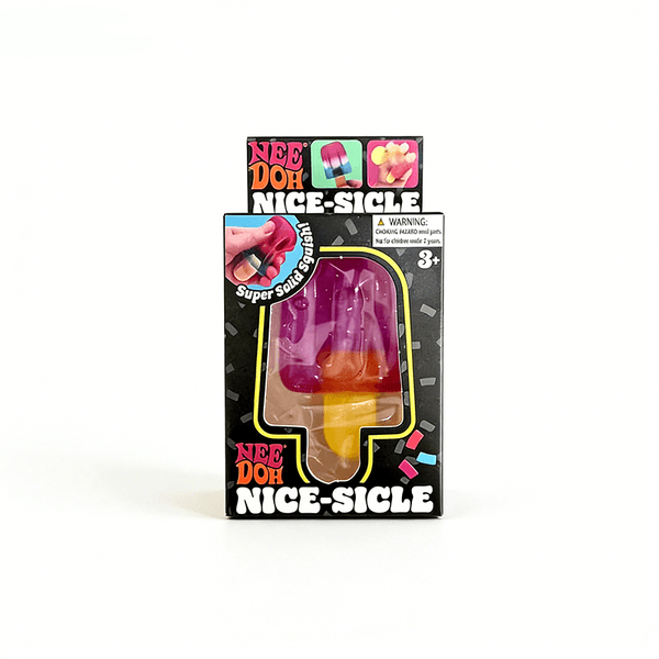 IN stock NeeDoh Sicle maltose Popsicle Sensory Squeeze Toy Super Solid Squish Stress Relief for Kids Adts Gift Decpression Toy with display box J260530