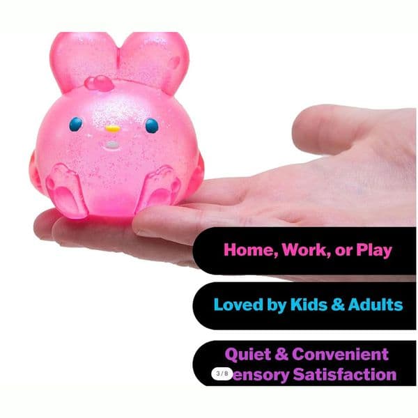 IN stock Needoh Nice rabbit Sensory Fidget Stress Relief Squishy Cube Decompression Toy