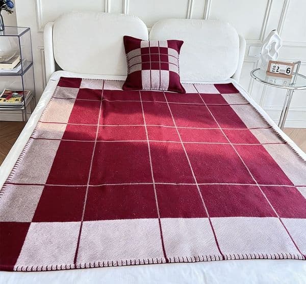 Designer Red wedding wool Blanket h Blankets 135&170cm TOP Selling Big Size Wool Gig Size
