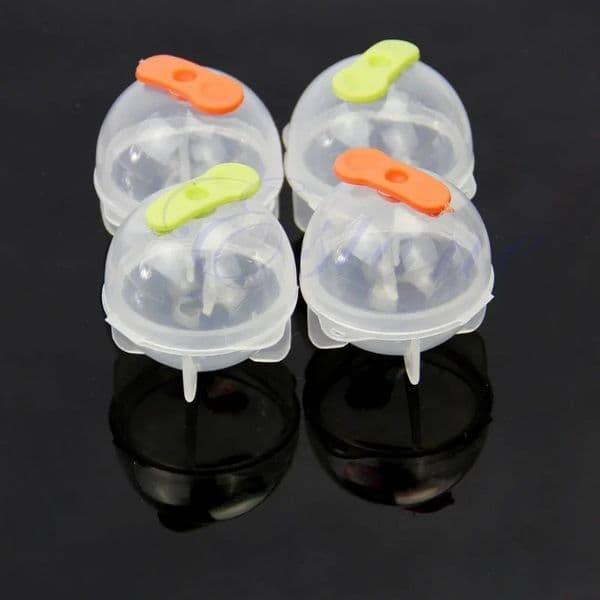 4pcs Creative 35mm Silicone Round Hockey Ice Cube Ball Maker Mold Sphere Mould Party Bar Tray Kitchen Gadgets 260403