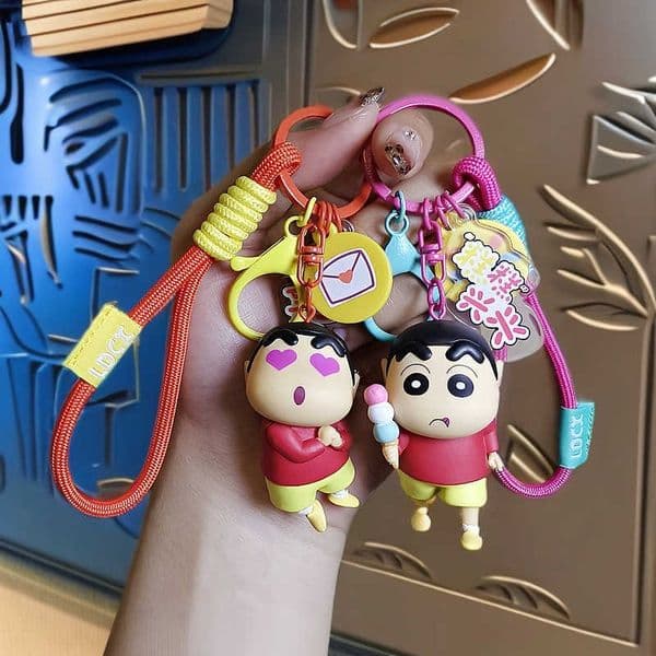 Official Daily Series Second Keychain Outdoor Heart-shaped Raincoat Backpack Pendant for Women S260403E294