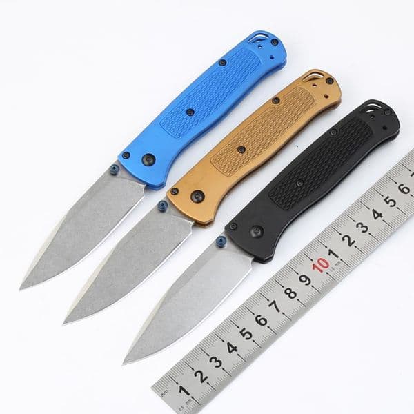 High quality Latest color 535 outdoor camping sharp folding knives with exquisite gift special version