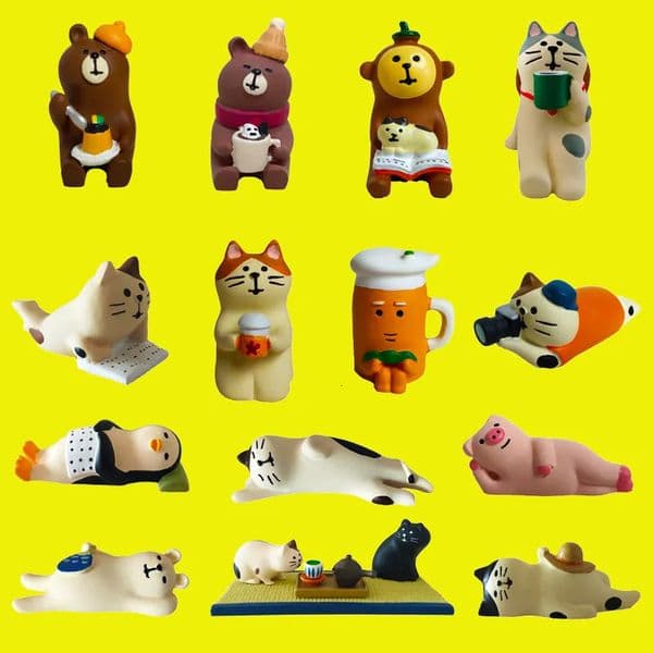 1pc Scene Decoration Pray Japan Zakka Collectible Home Garden Mini Figurines Ins Resin Craft Toy Bonsai Ornaments 260403