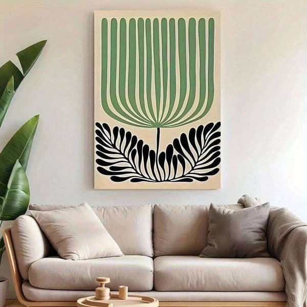 1pc Frameless Modern Abstract Canvas Art Print 31.49x47.24 Inches, Waterproof, Ideal for Living Room, Bedroom, Office - Unique 26H0406
