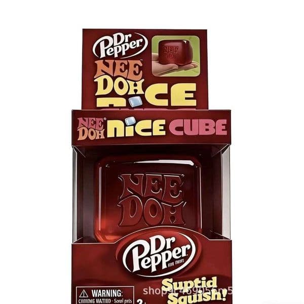 2026 New Cross Border Product Needoh 3D Dr Pepper Nice Cube Suptid Squish Stress Relief 155 Toys