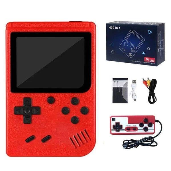5 Colors Retro Classic Video Console Portable Mini Handheld 8-Bit LCD Kids Game Player Built-in 400 Games Consola Gifts 26Y0406