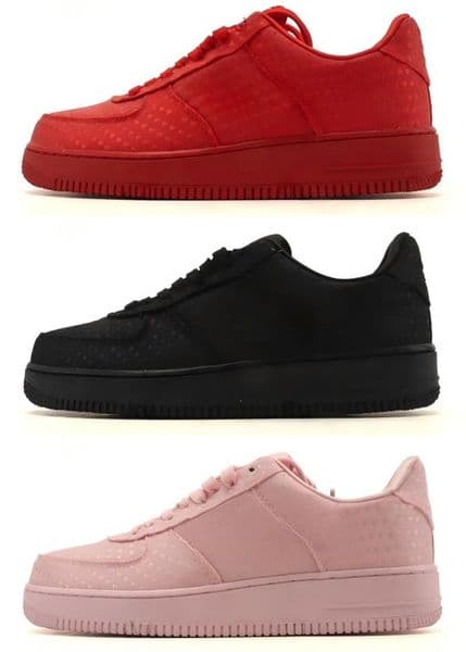 New Designer Valentine Day 1 Low Running Shoes 1s Pink Foam Red Black Sneaker shoe range in men and women 36-45
