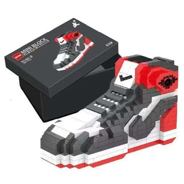 2026 New New DIY Mini Building Block Boys Sport Basketball Shoes Sneakers Model Anime Buliding Bricks Toys Assembly For Blocks Toy Kids Gifts Toy
