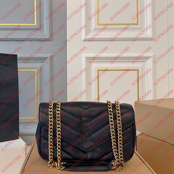 Female Shoulder Bags Designer Woman Bags SYI Luxury Genuine Leather Black Women Classic Chain Bags Ladies Caviar Crossbody Bags With Box 10A High Quality