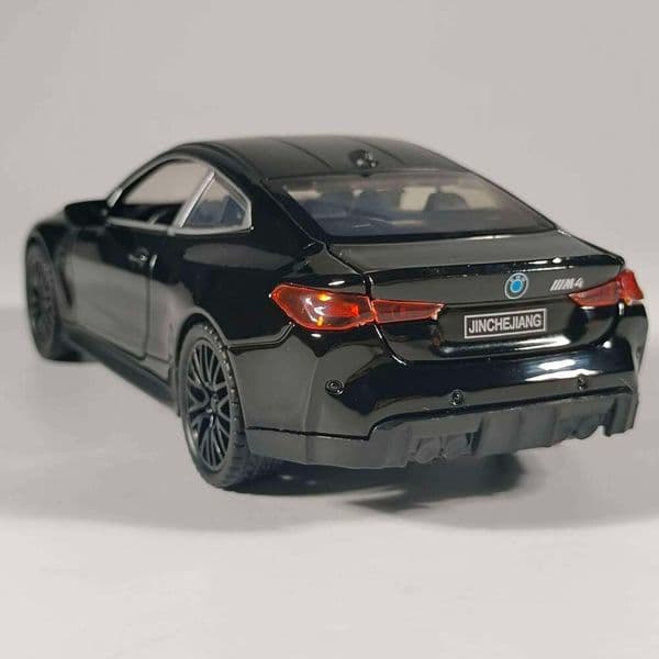 1:32 BMW M4 Coupe Sports Alloy Metal Diecast Model Car Racing Enthusiasts' Collection Ornaments High Simulation Decorations 26W0406