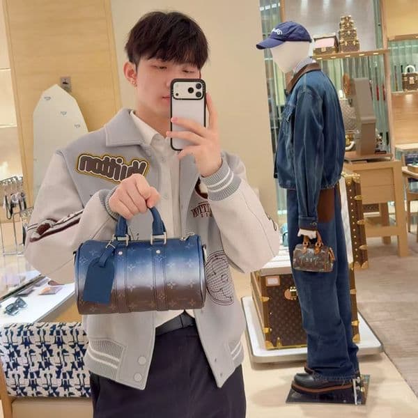 designer bag Shoulder bag Luxury Mini bag Cross body bag Top-quality Women's Leather denim Embossed Handbag Brown Flower Handbag Mirror Level Leather Chain bag Purse